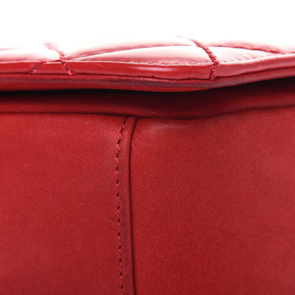 Chanel Glazed Calfskin Quilted Small Day Trip Flap Red 10 of 15