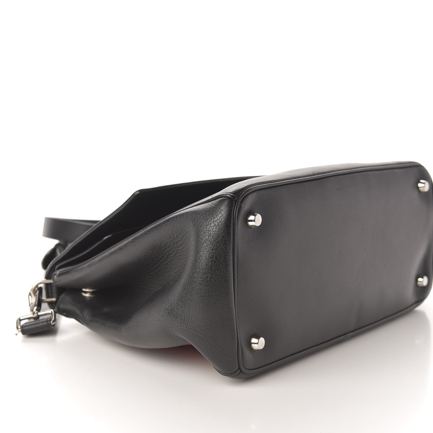 Christian Dior Smooth Calfskin Tri-Color Medium Be Dior Flap Black Blue Red 10 of 13