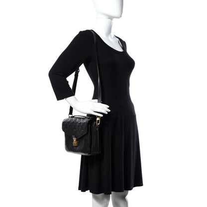 Louis Vuitton Empreinte Pochette Metis Black 2 of 9