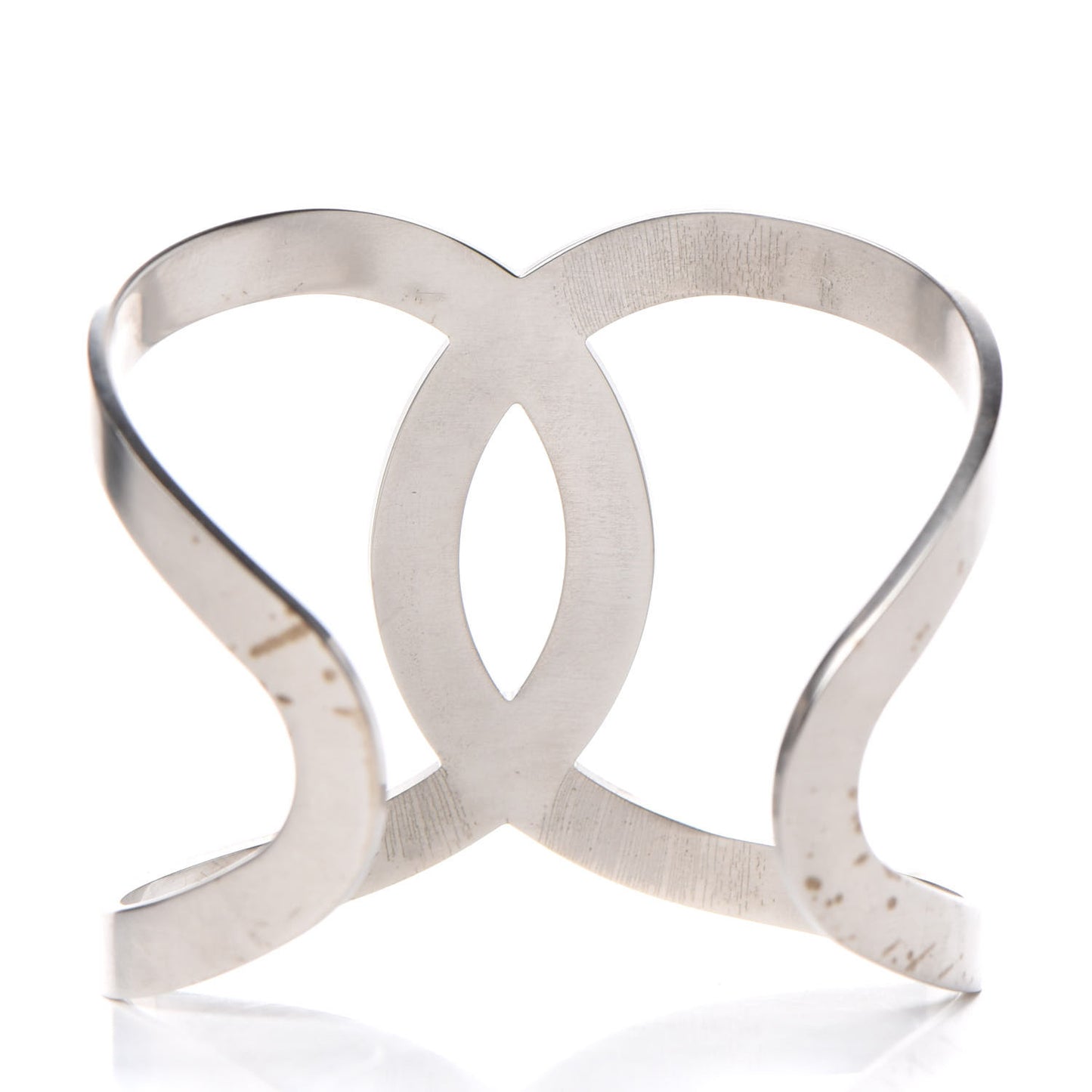 Metal CC Cuff Silver