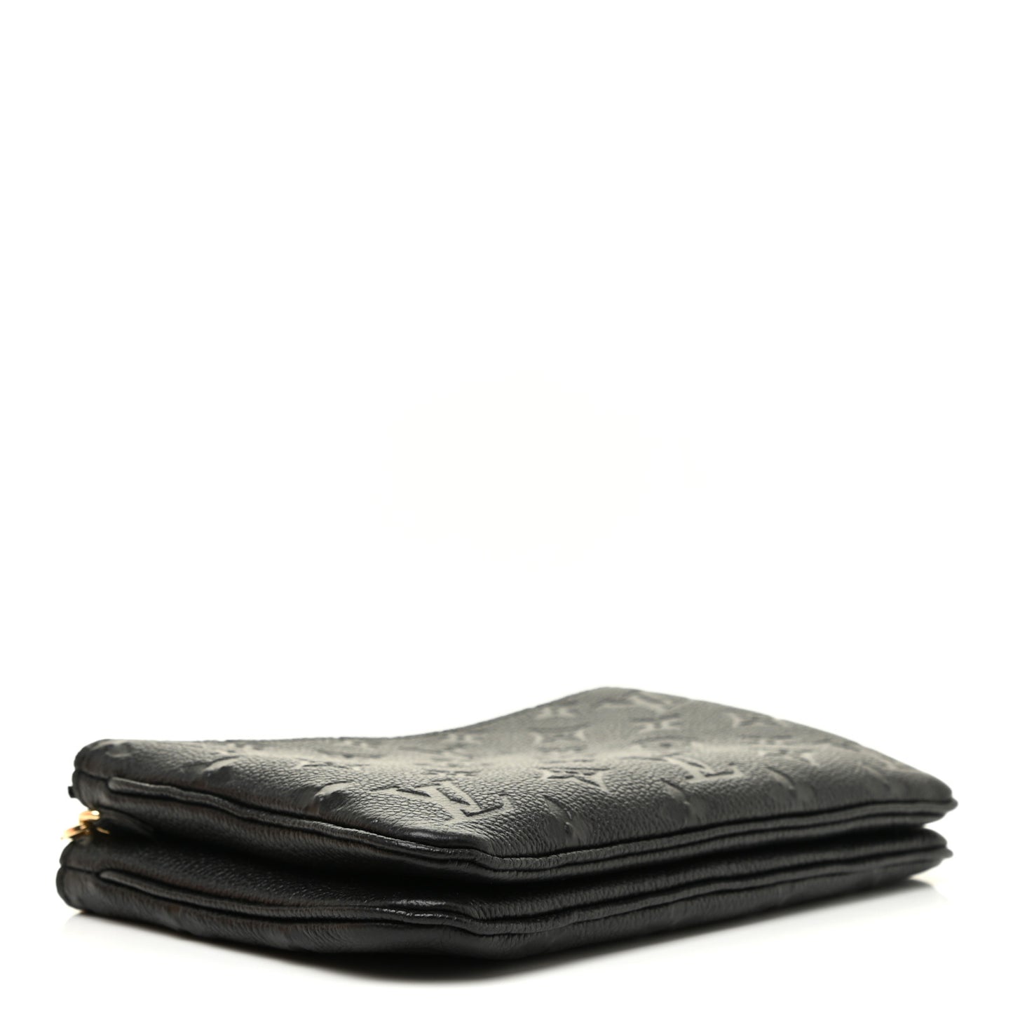 Empreinte Double Zip Pochette Black