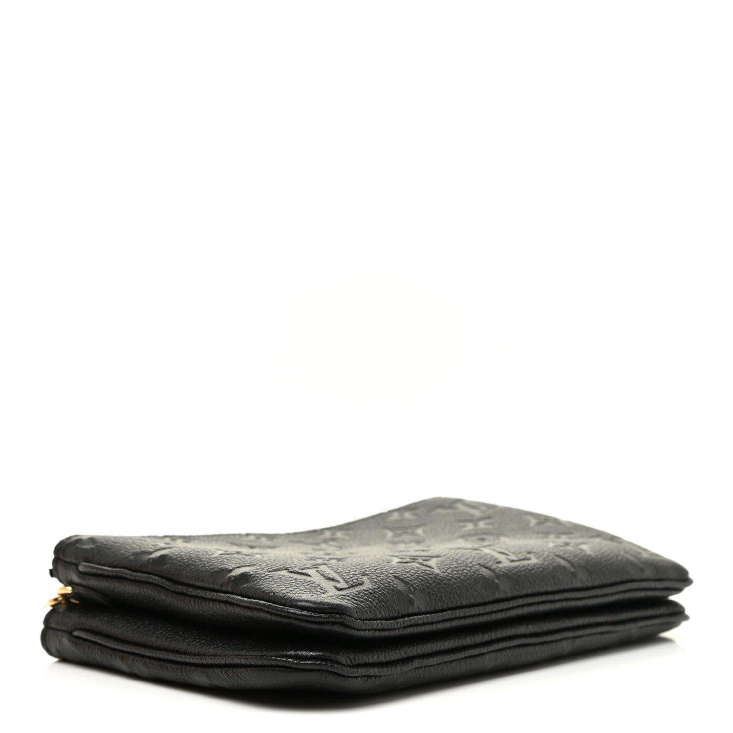 Louis Vuitton Empreinte Double Zip Pochette Black 4 of 11