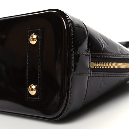 Louis Vuitton Vernis Alma BB Amarante 9 of 9