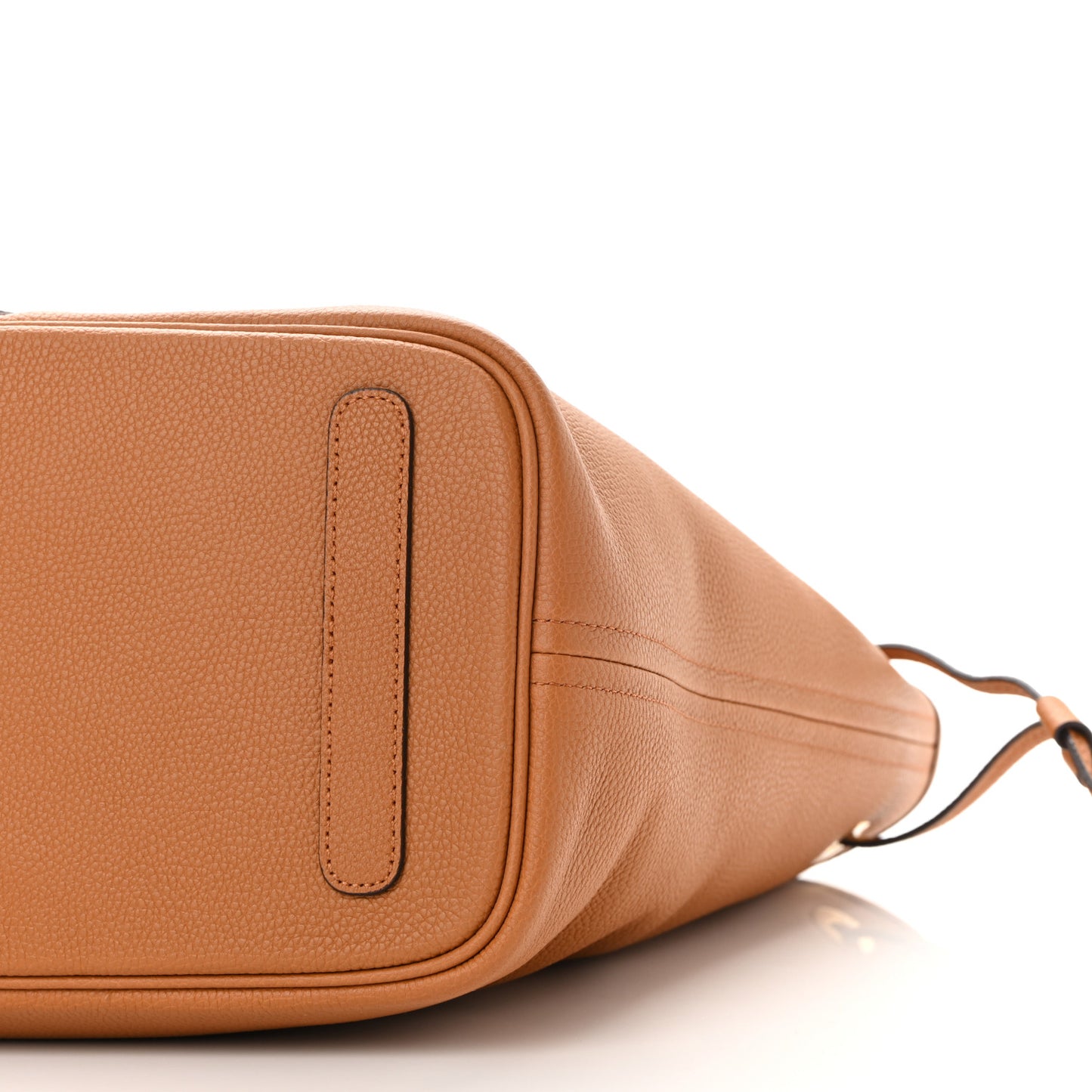 Calfskin Medium Liz Reversible Shopper Tote Cognac