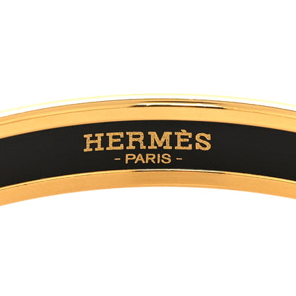 Hermes Enamel Printed Narrow Jungle Of Eden Bracelet 70 Pierres Et Cactus 4 of 6