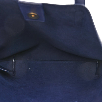 Saint Laurent Calfskin Toy Shopping Tote Denim 5 of 14