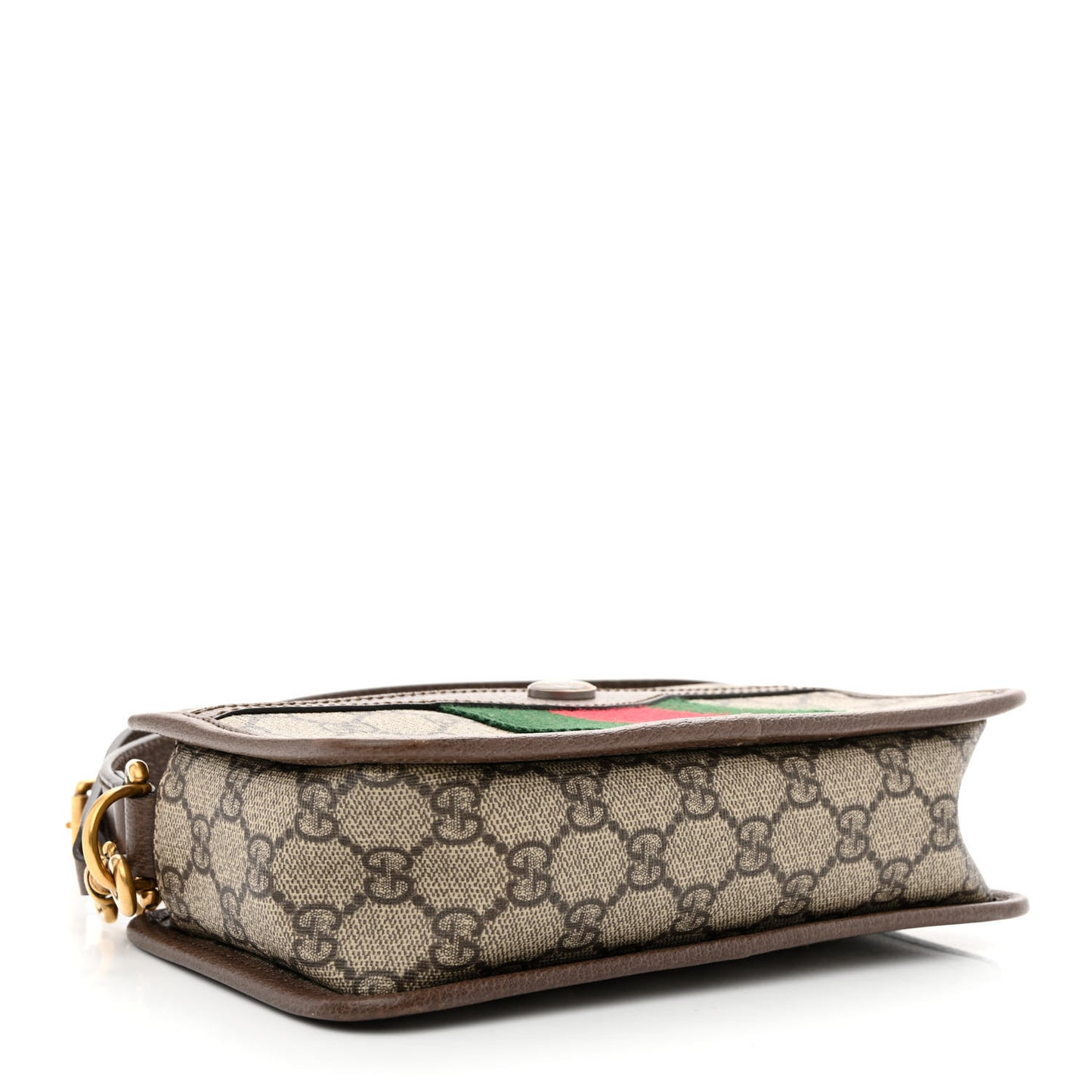 GG Supreme Monogram Web Ophidia Crossbody Bag Beige New Acero