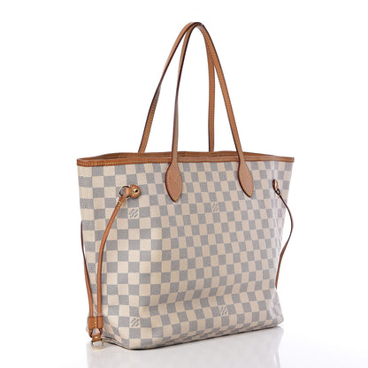 Louis Vuitton Damier Azur Neverfull MM 3 of 12