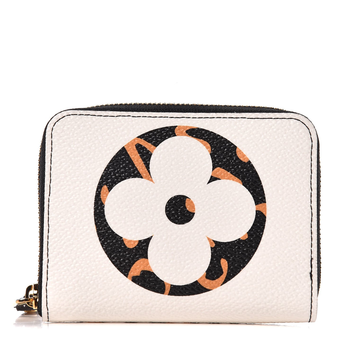 Monogram Giant Jungle Zippy Coin Purse Ivory