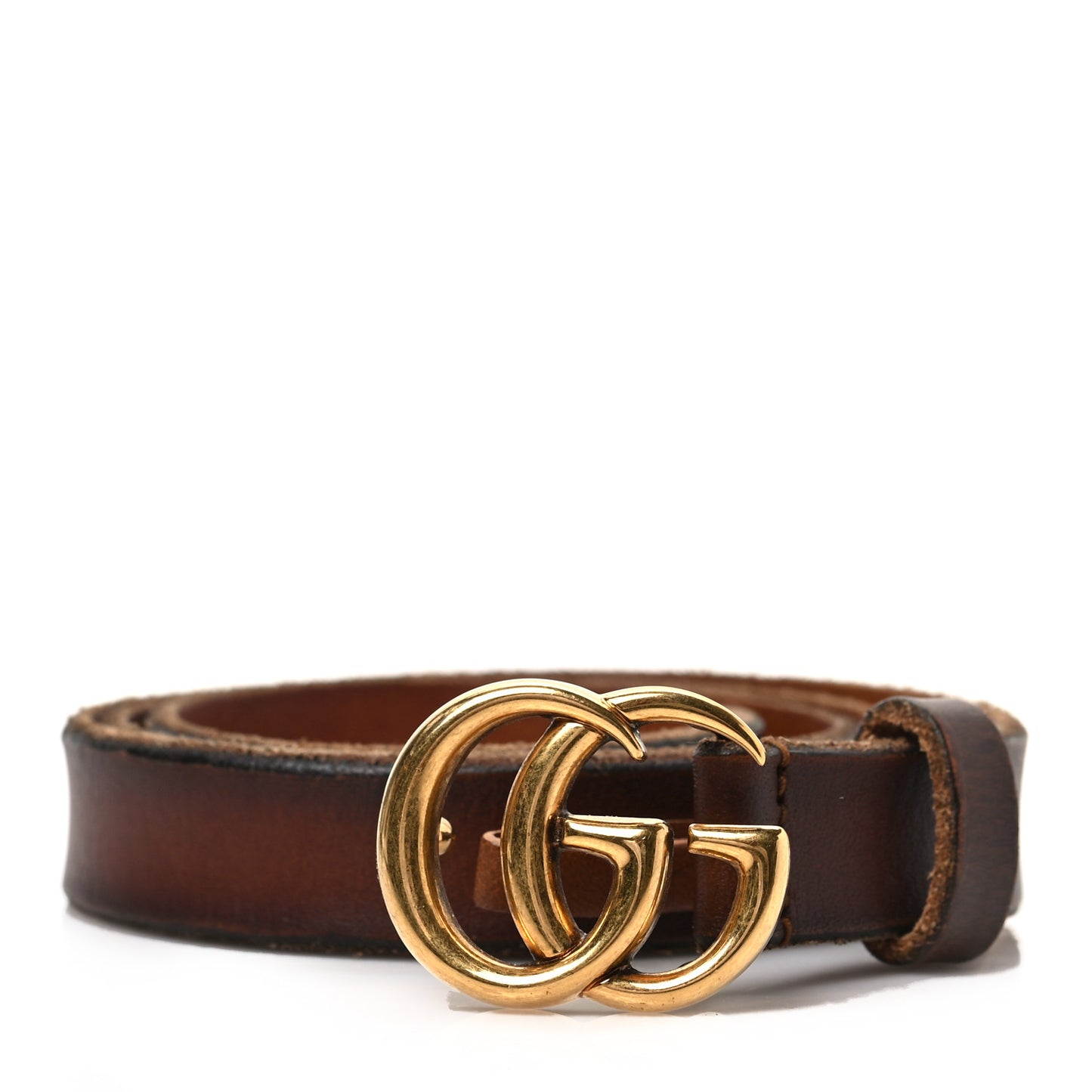 Faded Calfskin Double G 20mm Belt 75 30 Cuir