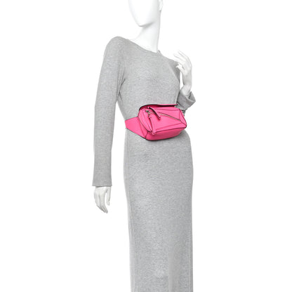Loewe Calfskin Mini Puzzle Bumbag Neon Pink 2 of 9