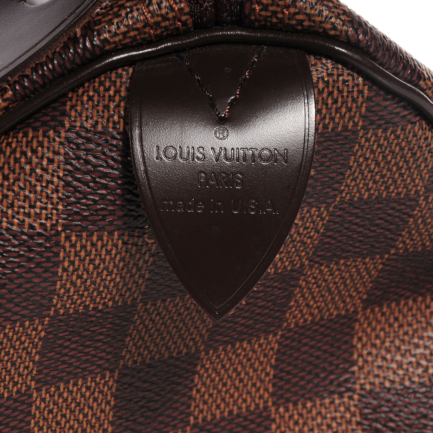 Louis Vuitton Damier Ebene Speedy 30 5 of 7