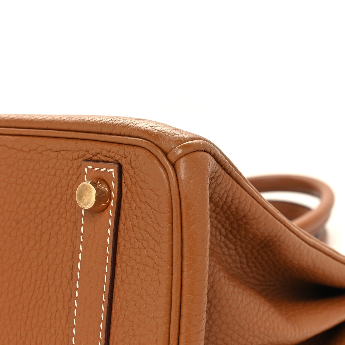 Taurillon Clemence Birkin 30 Gold