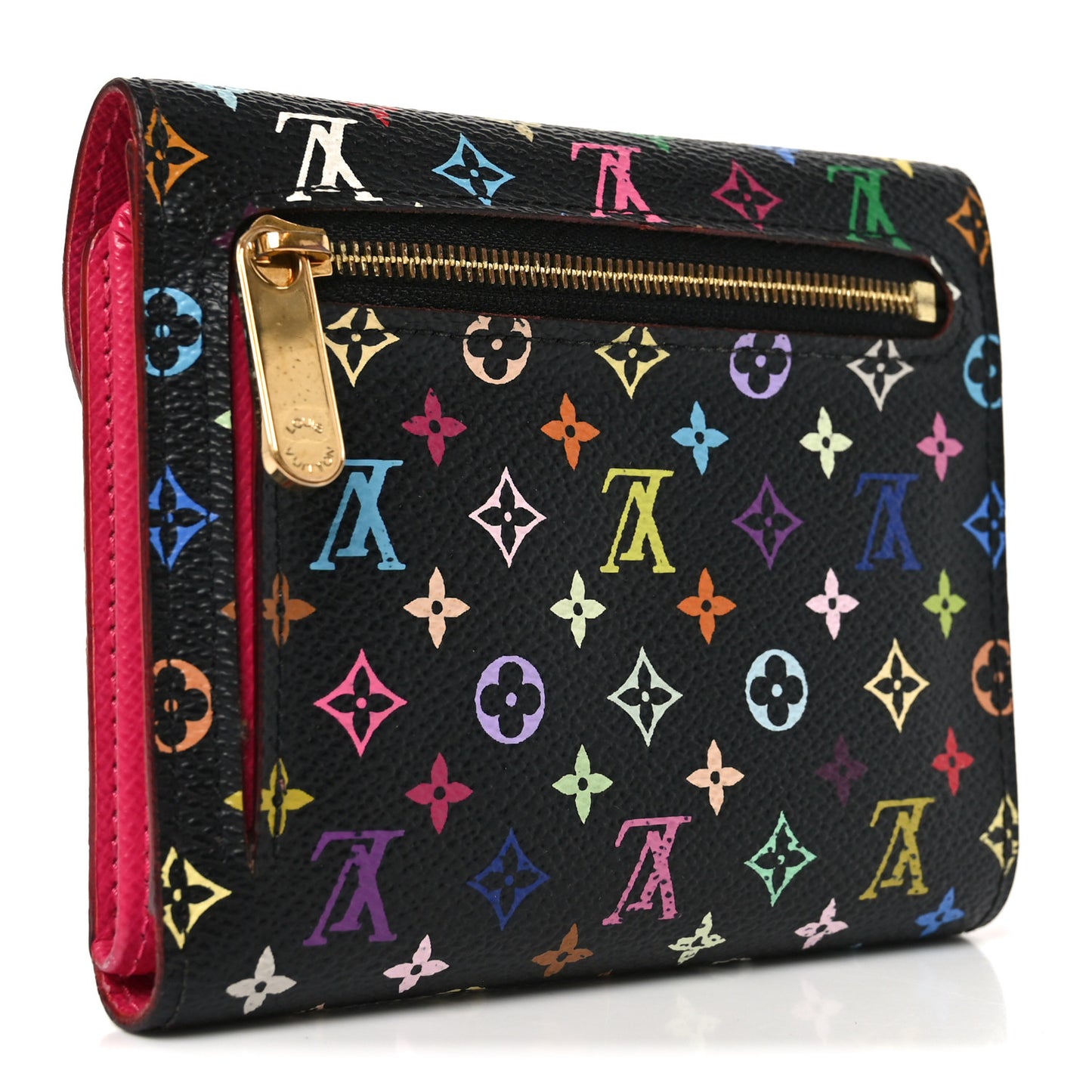 Monogram Multicolor Joey Wallet Black Grenade