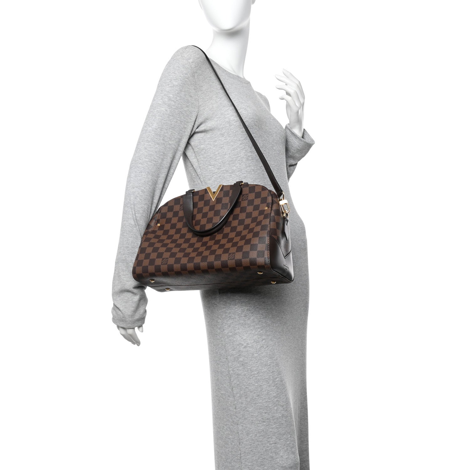 Louis Vuitton Damier Ebene Kensington Bowling Bag 2 of 12