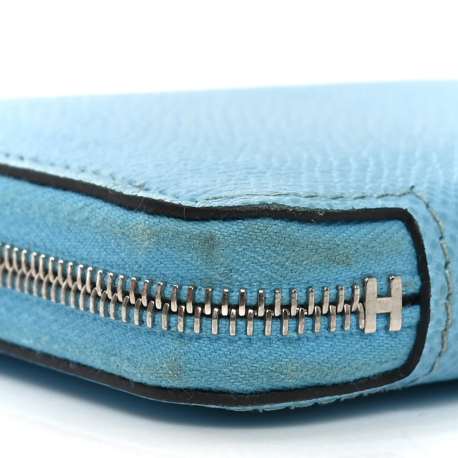Hermes Epsom Silk'In Compact Wallet Celeste 8 of 10