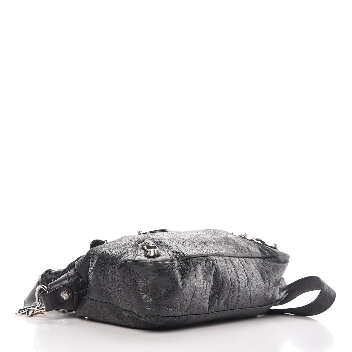 Agneau Giant 12 Silver Hardware Town Black