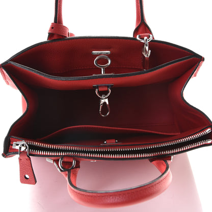Louis Vuitton Taurillon City Steamer PM Rouge 6 of 8