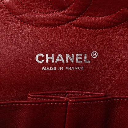 Chanel Washed Caviar Quilted 2.55 Reissue 225 Bijoux Chain Flap Red 6 of 13