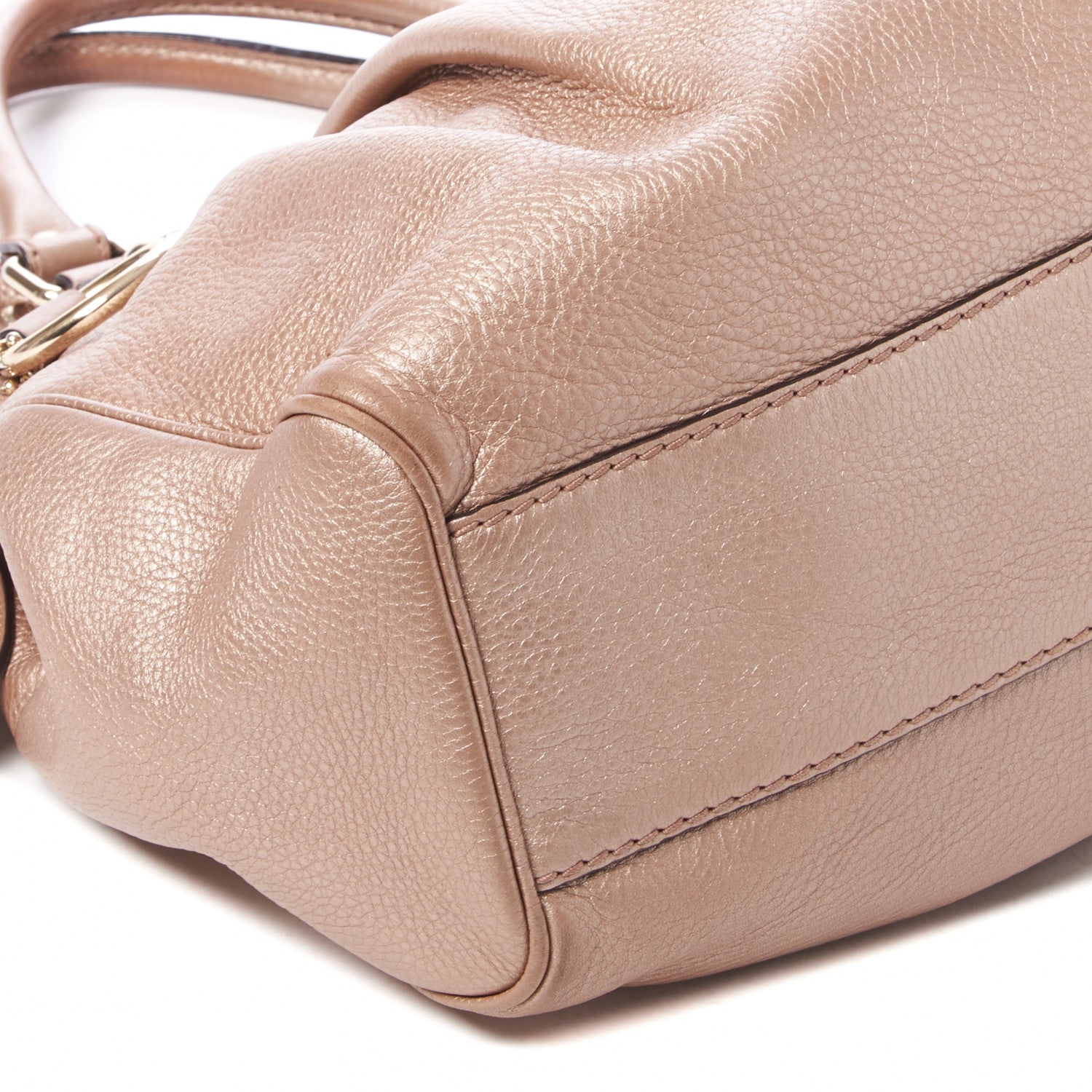 Gucci Metallic Calfskin Medium Sukey Tote Pink 5 of 8