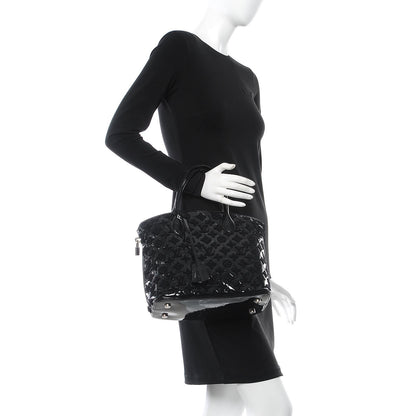 Louis Vuitton Patent Lambskin Fascination Lockit Black 2 of 7