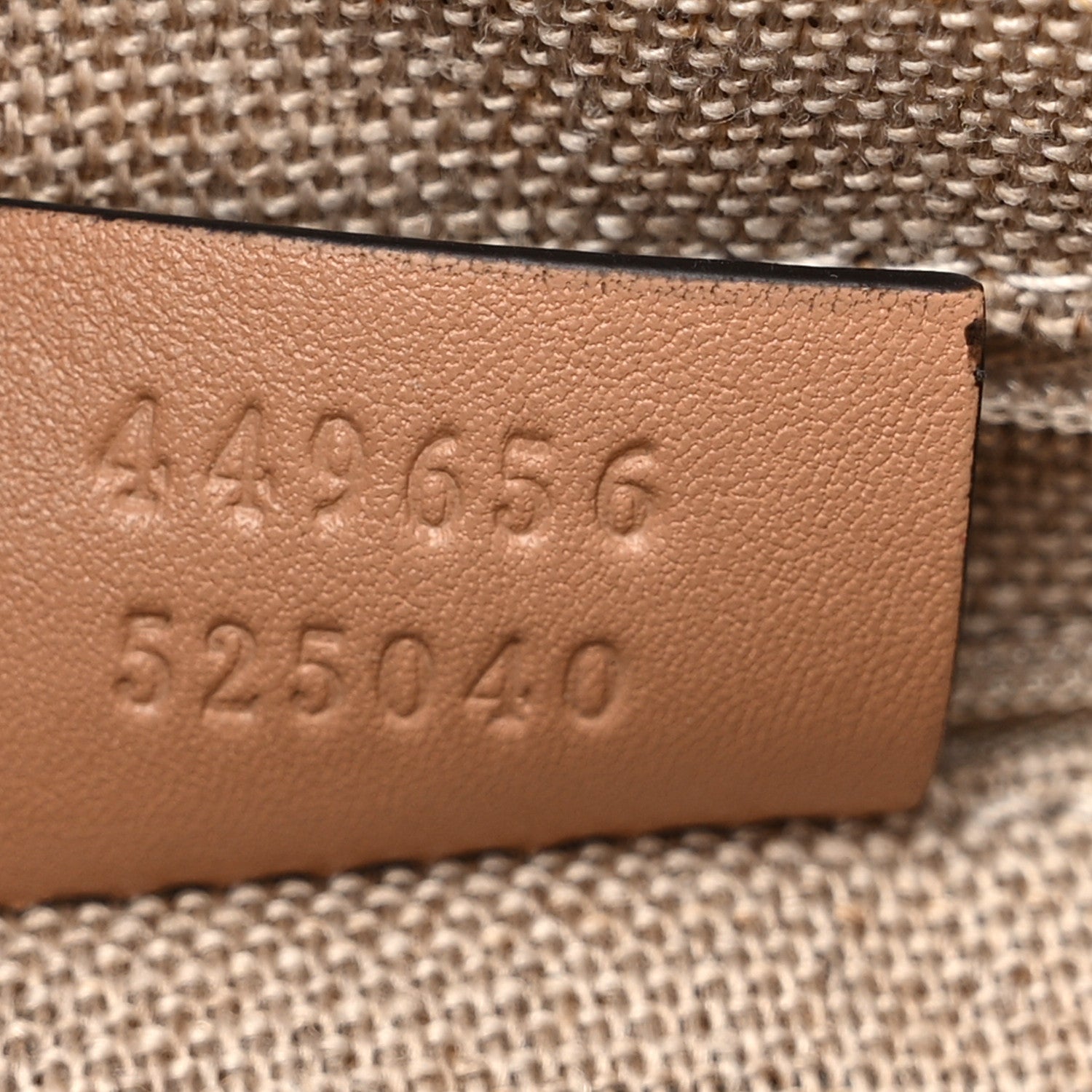 Gucci Soft Microguccissima Small Zippered Satchel Camelia 7 of 11