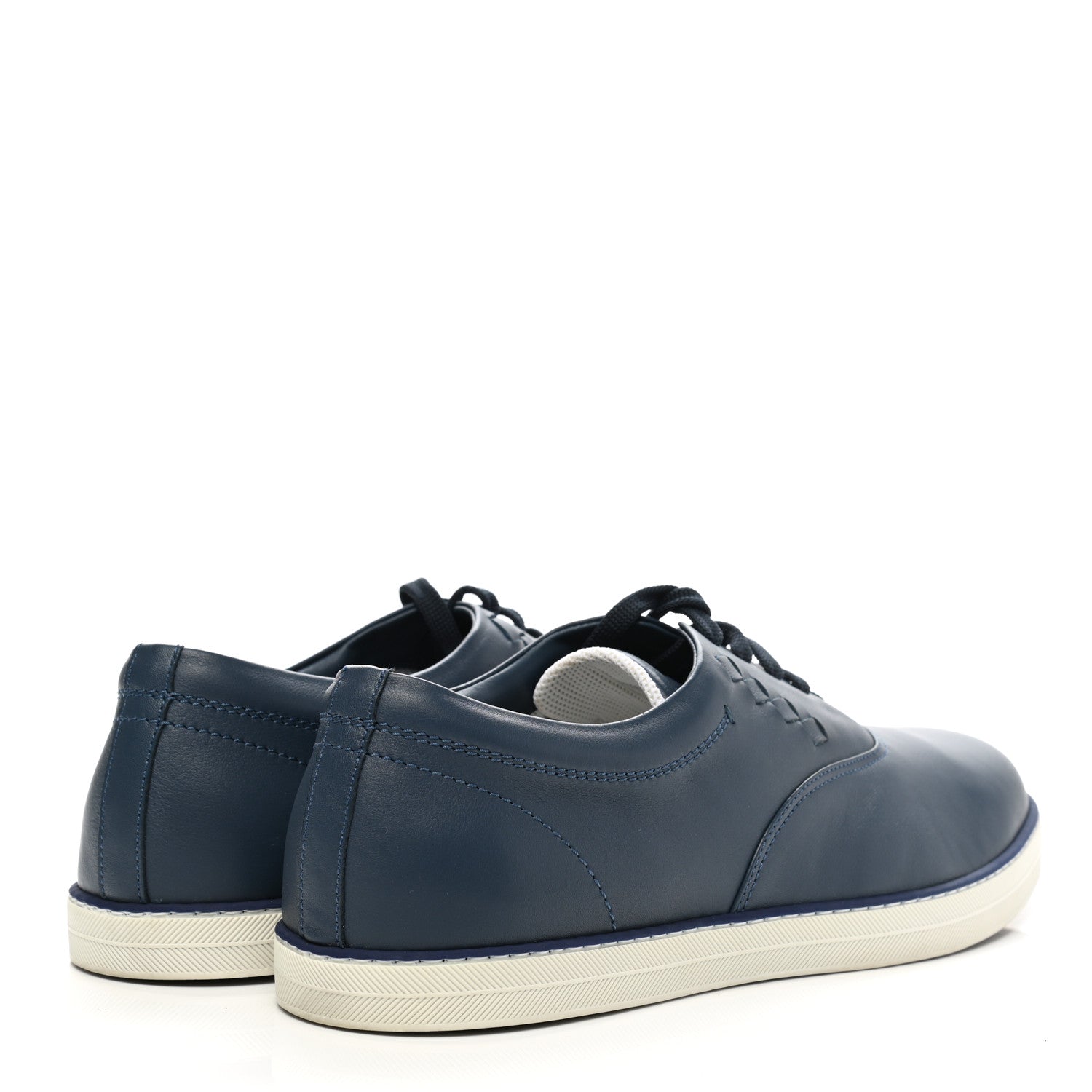 Bottega Veneta Nappa Intrecciato Speedster Sneakers 43.5 Denim 4 of 9