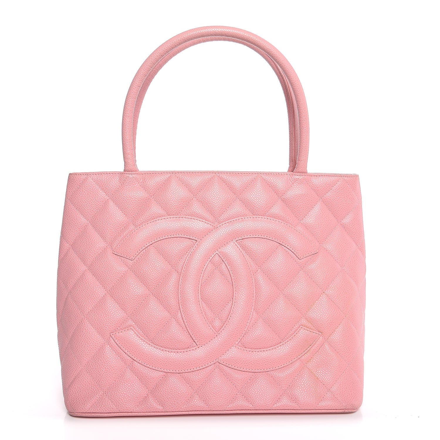 Chanel Caviar Quilted Medallion Tote Light Pink 1 of 11