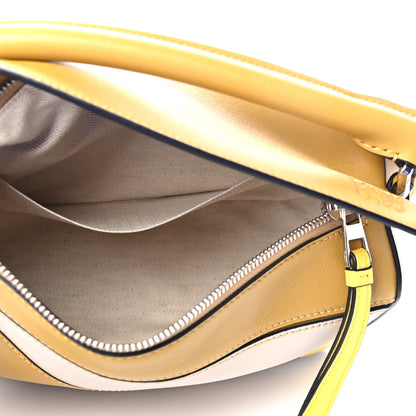 Loewe Grained Calfskin Small Puzzle Bag Ocre Yellow 4 of 4