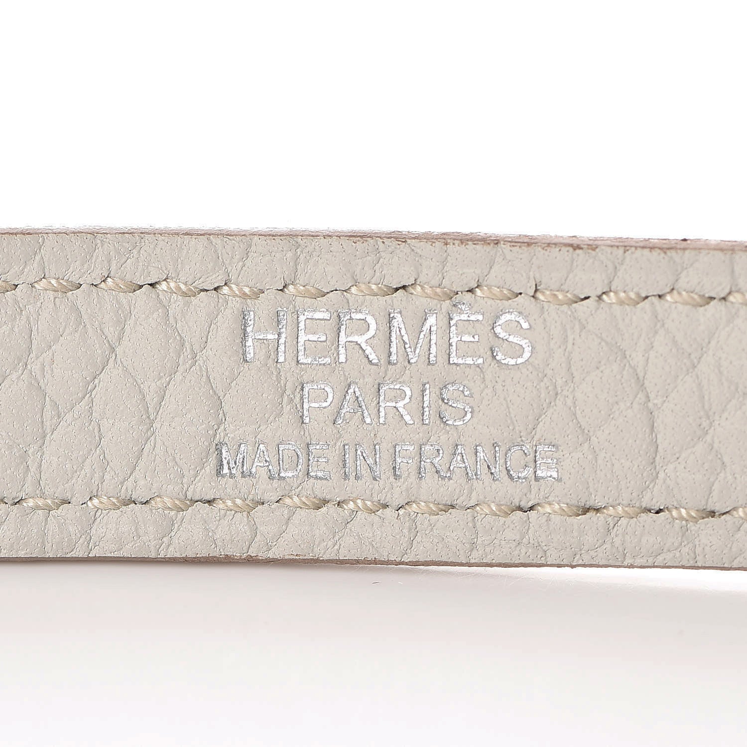 Hermes Taurillon Clemence Kelly Retourne 35 Gris Perle 14 of 28
