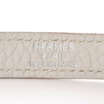 Hermes Taurillon Clemence Kelly Retourne 35 Gris Perle 14 of 28