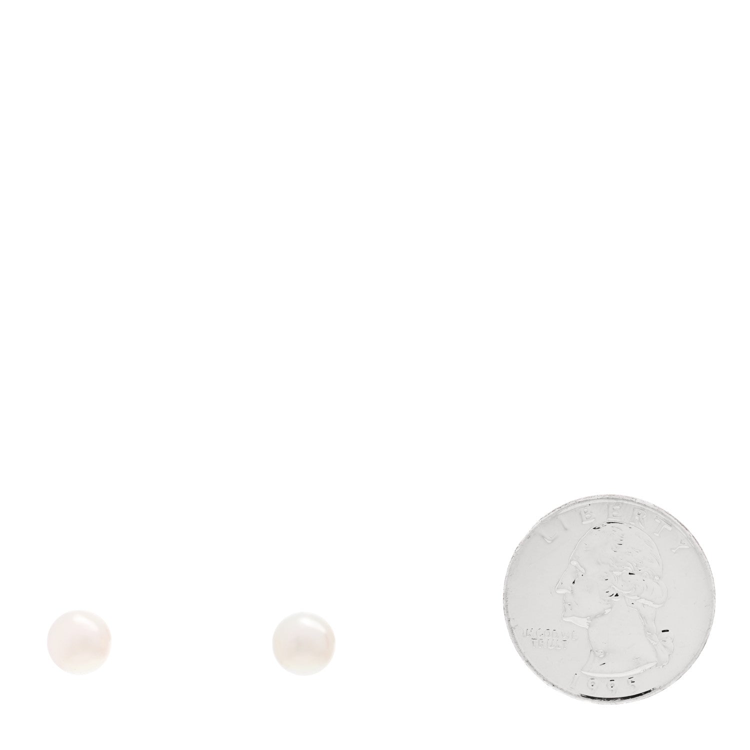 Mikimoto 18K Yellow Gold Akoya Pearl 7-7.5mm Stud Earrings 2 of 5
