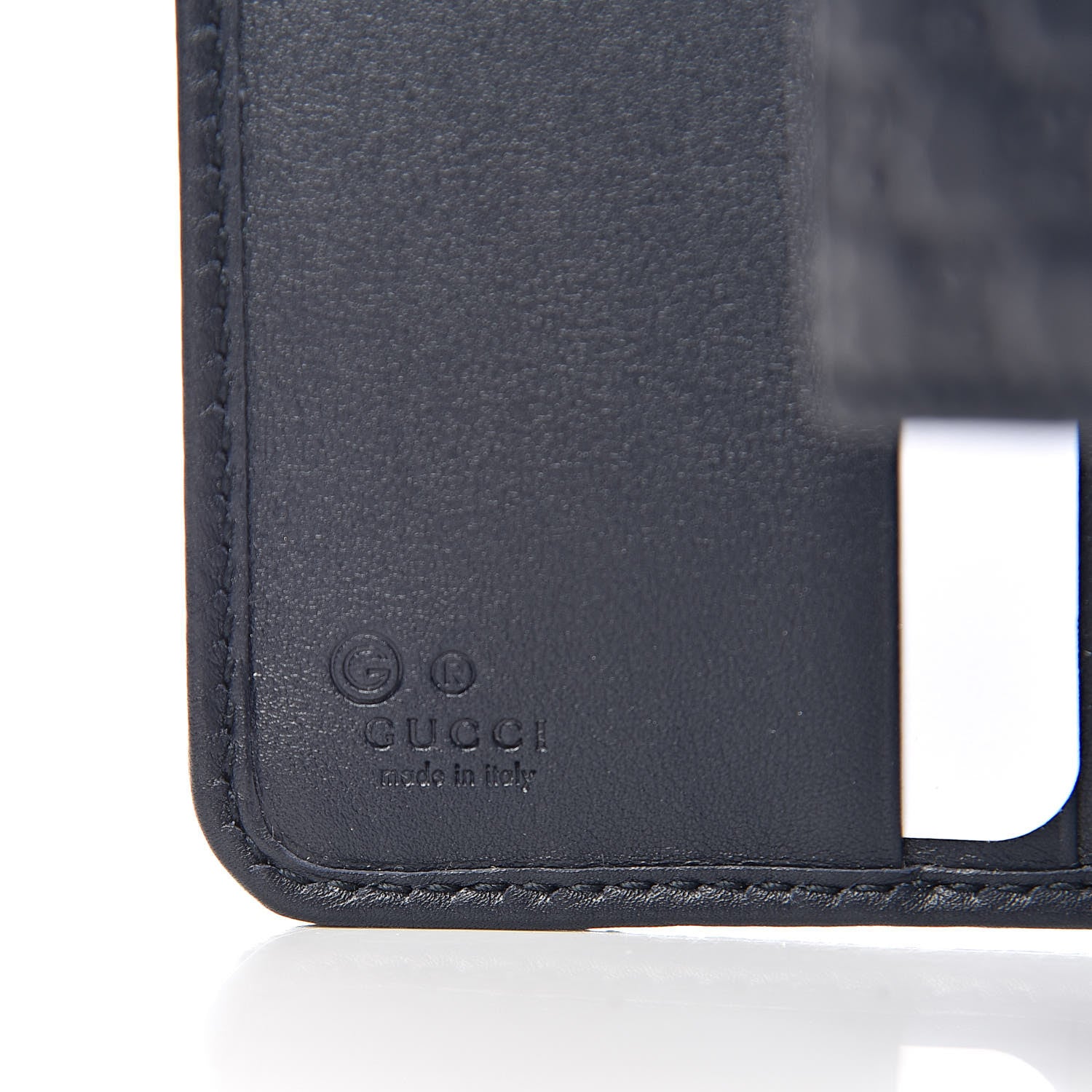 Gucci Microguccissima Compact Wallet Navy 7 of 9