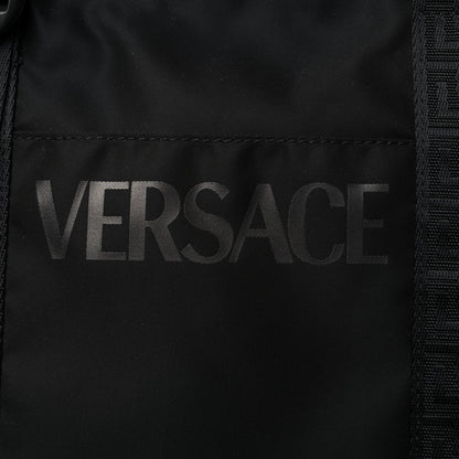 Versace Nylon La Greca Logo Tote Black 6 of 9
