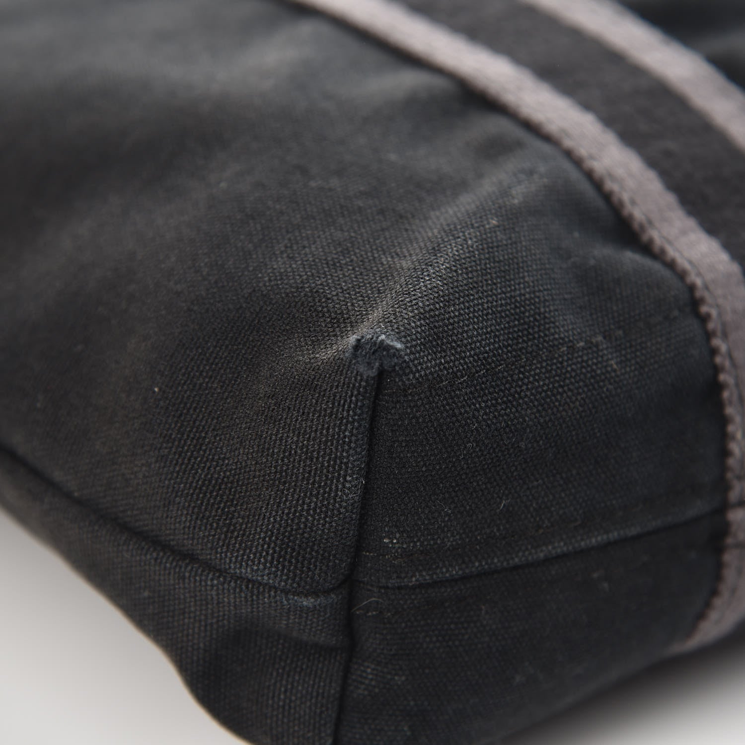 Hermes Canvas Fourre Tout Black 9 of 11
