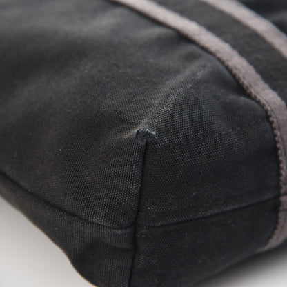 Hermes Canvas Fourre Tout Black 9 of 11