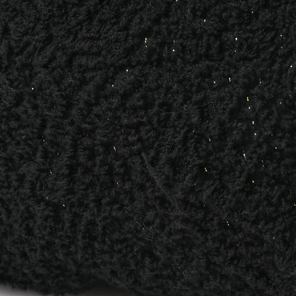 Chanel Terry Cotton CC Beach Tote Towel Set Black 13 of 16