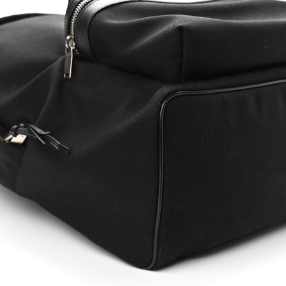 Saint Laurent Canvas City Backpack Black 10 of 11