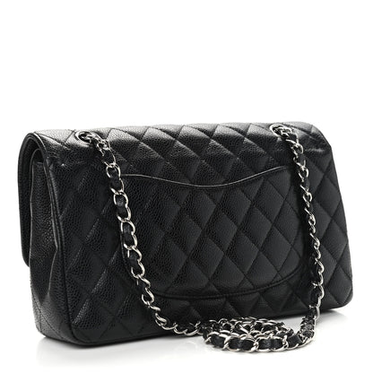 Chanel Caviar Quilted Medium Double Flap Black 3 of 11