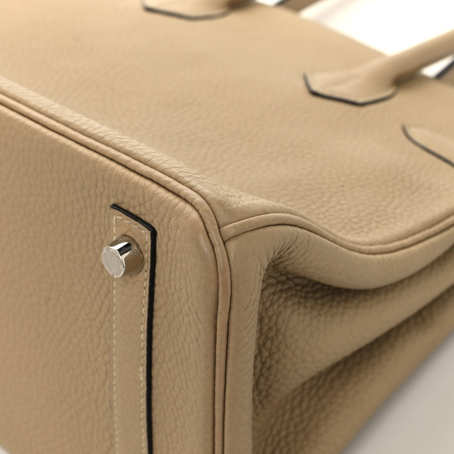 Hermes Taurillon Clemence Birkin 30 Trench 10 of 12