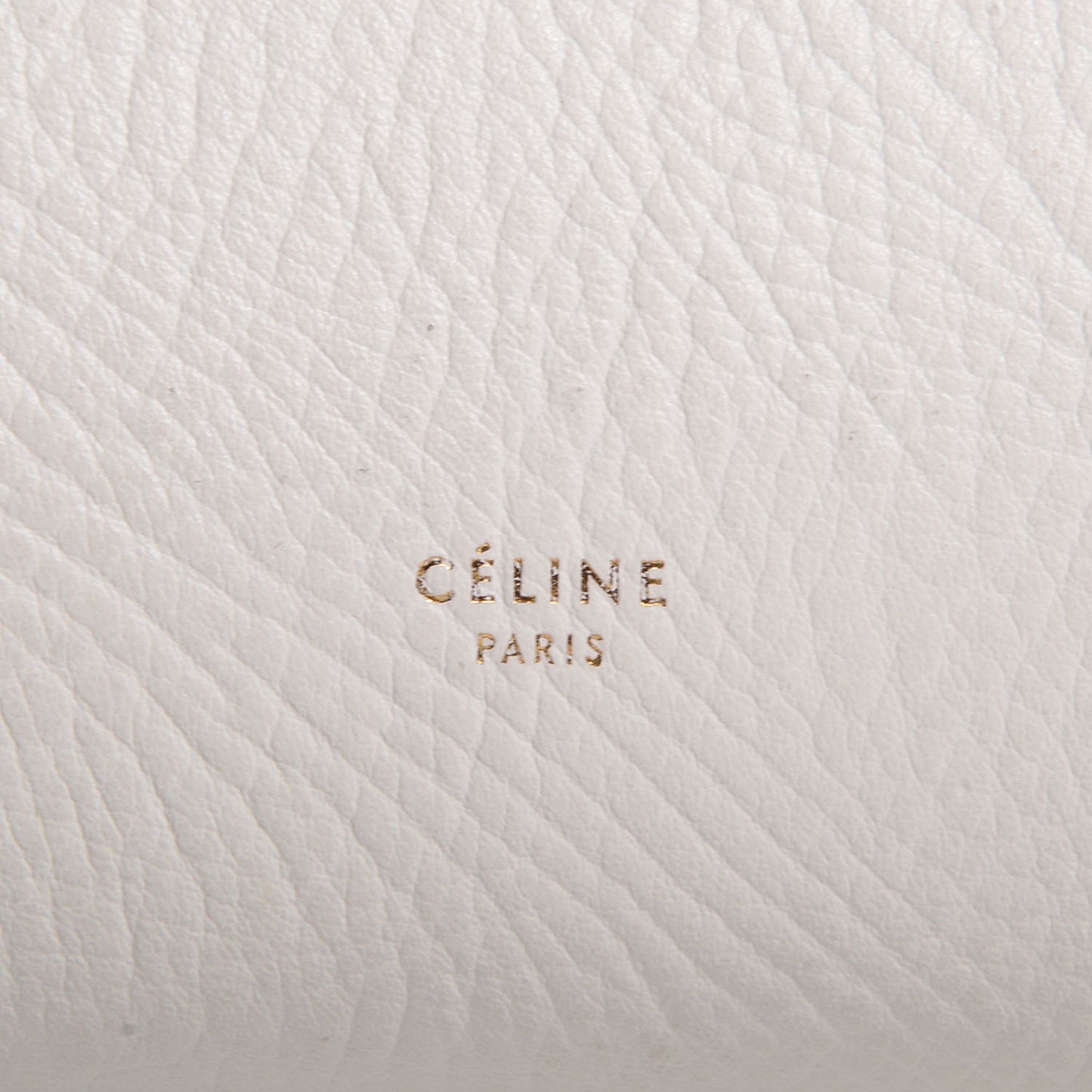 Elephant Calfskin Small Bi-Color Tie Knot Tote White Black