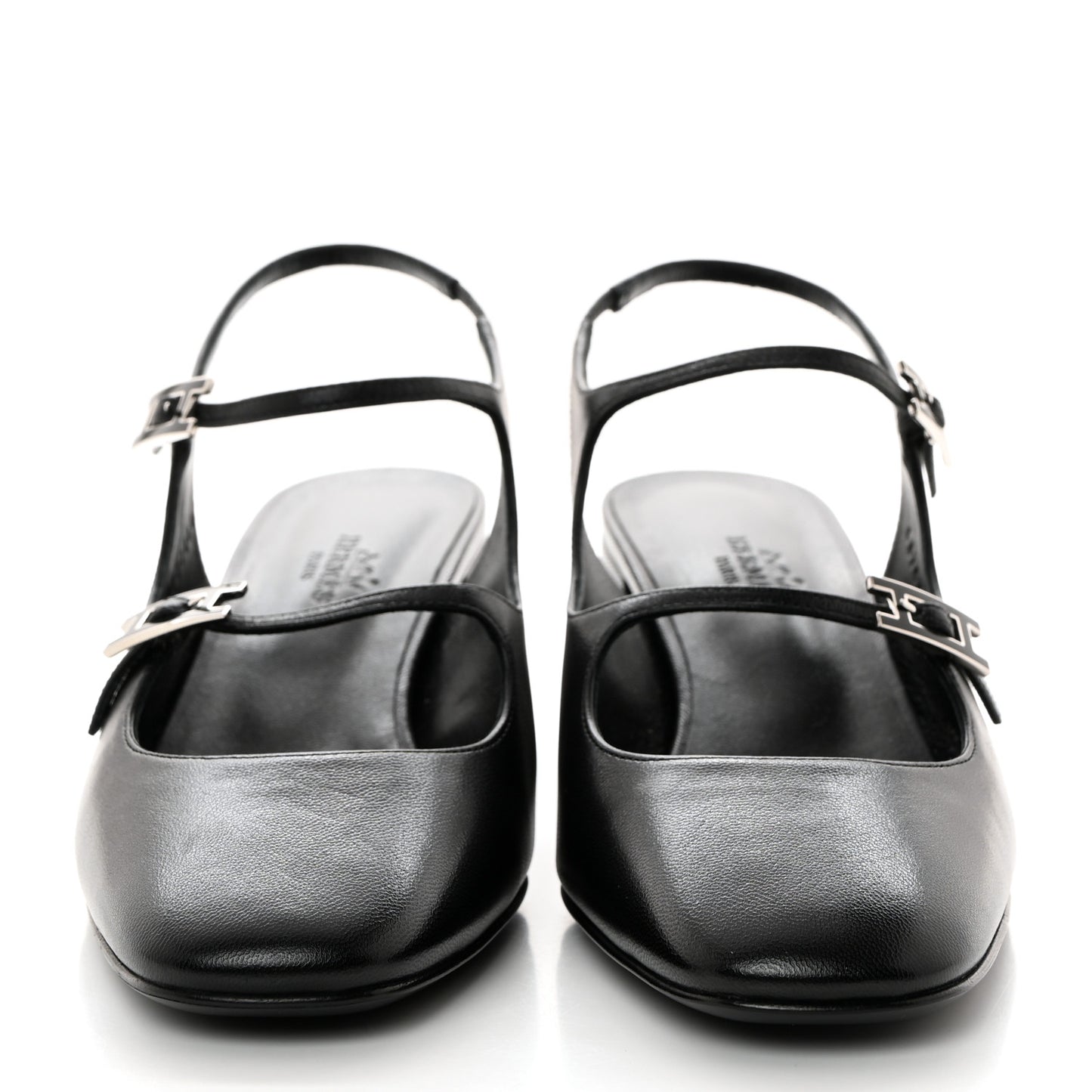 Goatskin Jackie 50 Pumps 38 Black