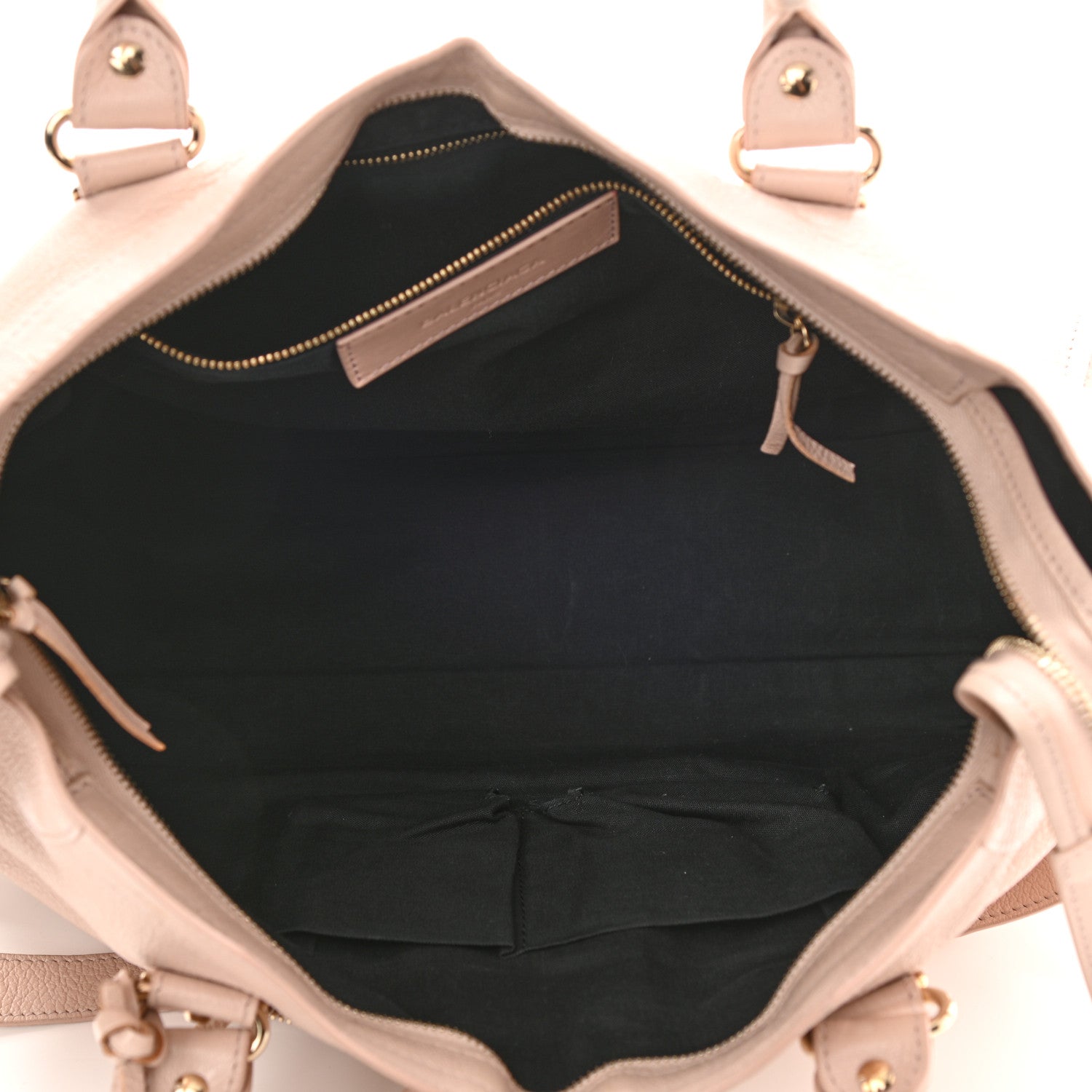 Balenciaga Chevre Gold Metallic Edge Hardware City Rose Aubepine Bois de Rose 4 of 10