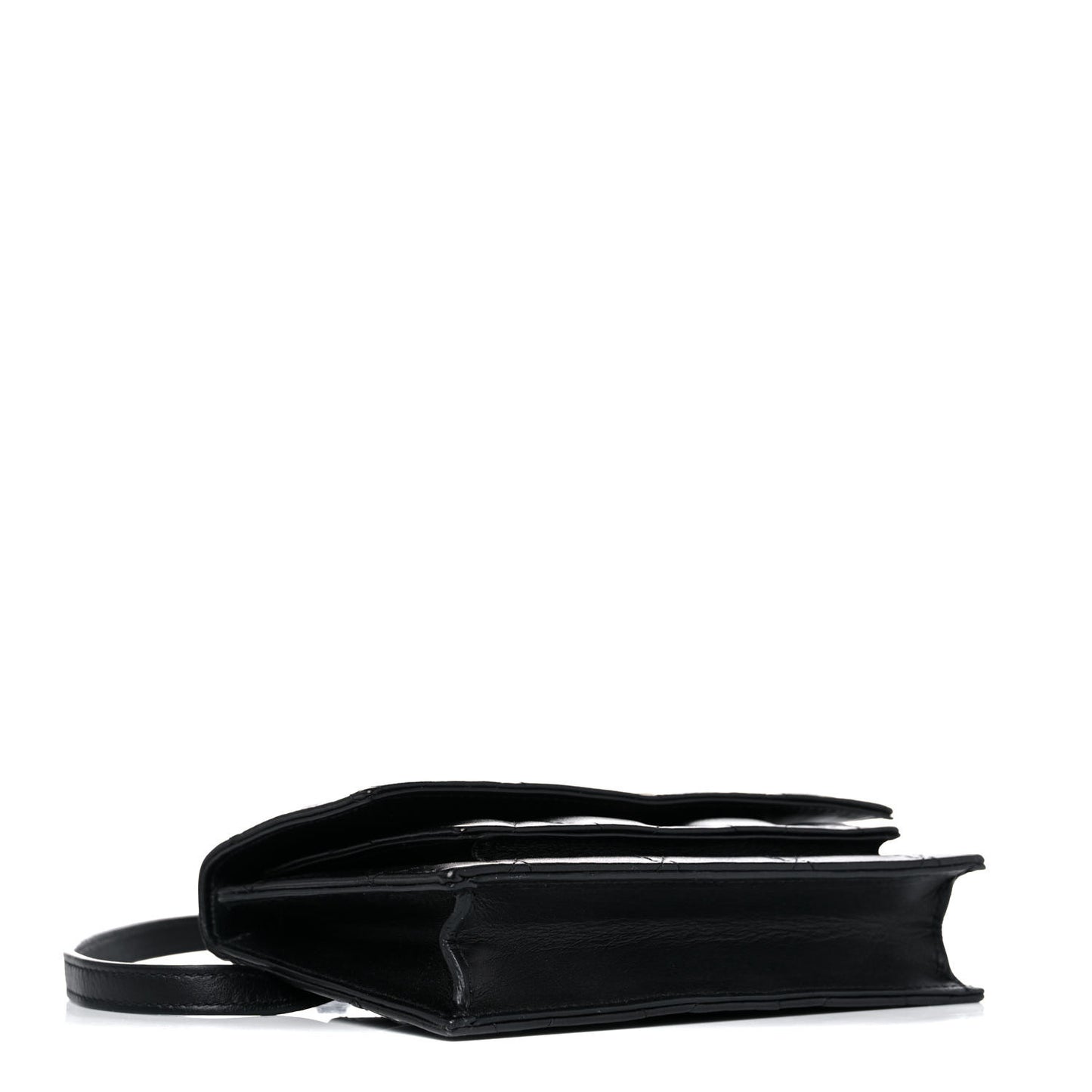Nappa Calfskin Quilted XS Sharp Belt Bag Black