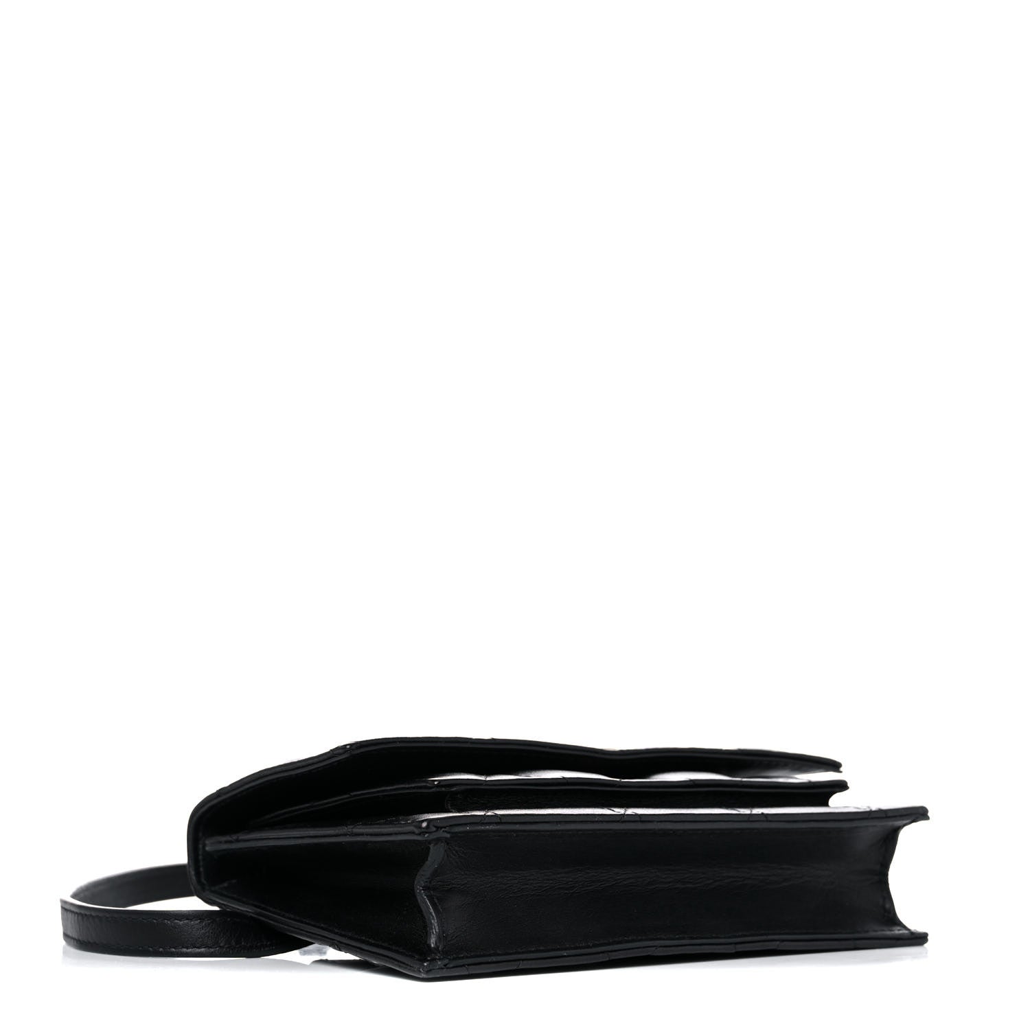 Balenciaga Nappa Calfskin Quilted XS Sharp Belt Bag Black 4 of 13