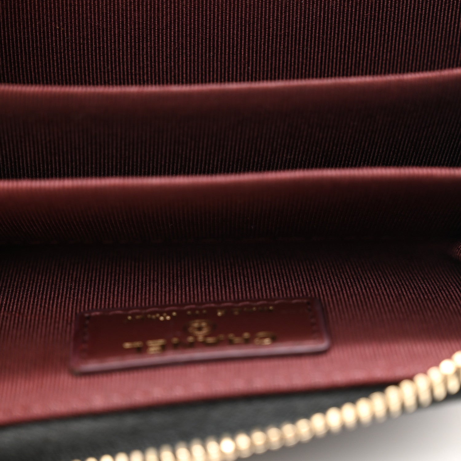 Chanel Caviar Quilted Zip Coin Purse Black 6 of 10