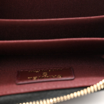 Chanel Caviar Quilted Zip Coin Purse Black 6 of 10