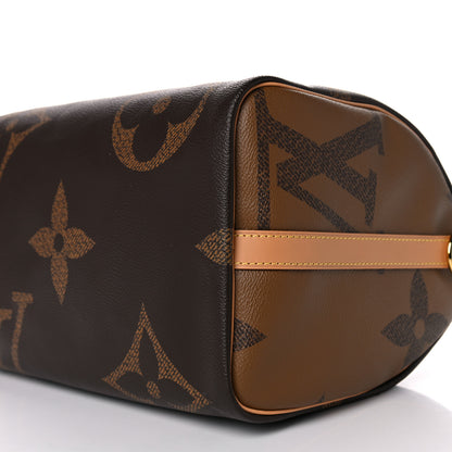 Louis Vuitton Reverse Monogram Giant Speedy Bandouliere 30 9 of 14