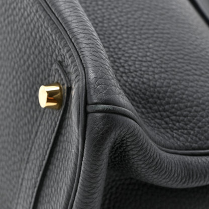 Hermes Togo BIRKIN 30 Black 12 of 16