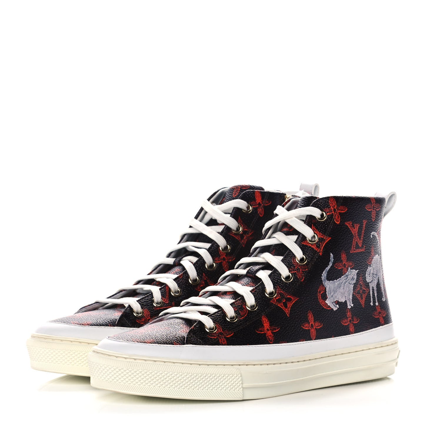 Catogram Stellar Sneaker Boots 39 Marron